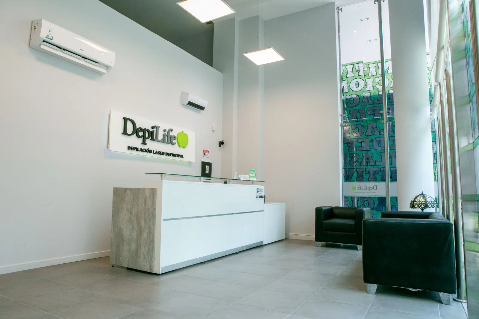 Recepción de un centro DepiLife