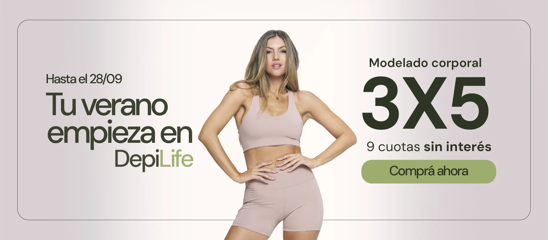 Promo DepiLife modelado corporal