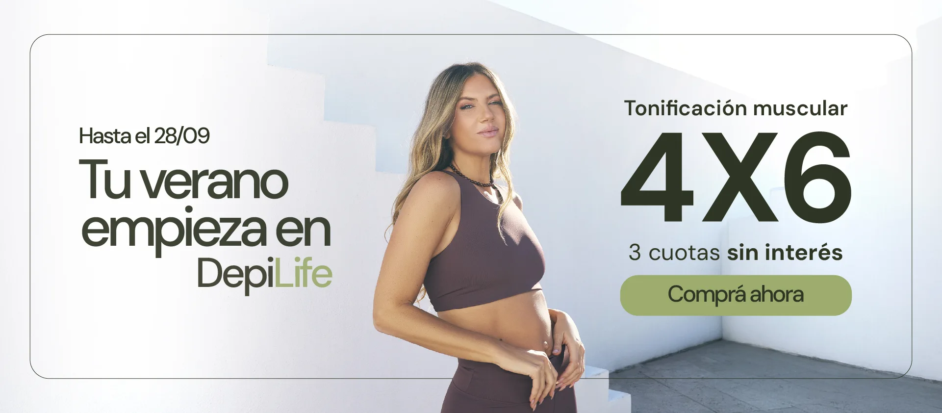 Promo DepiLife tonificación muscular